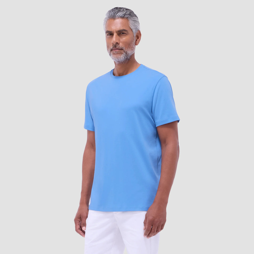 BUGATCHI - S/S HANK PIMA CREW NECK ISF1500F5