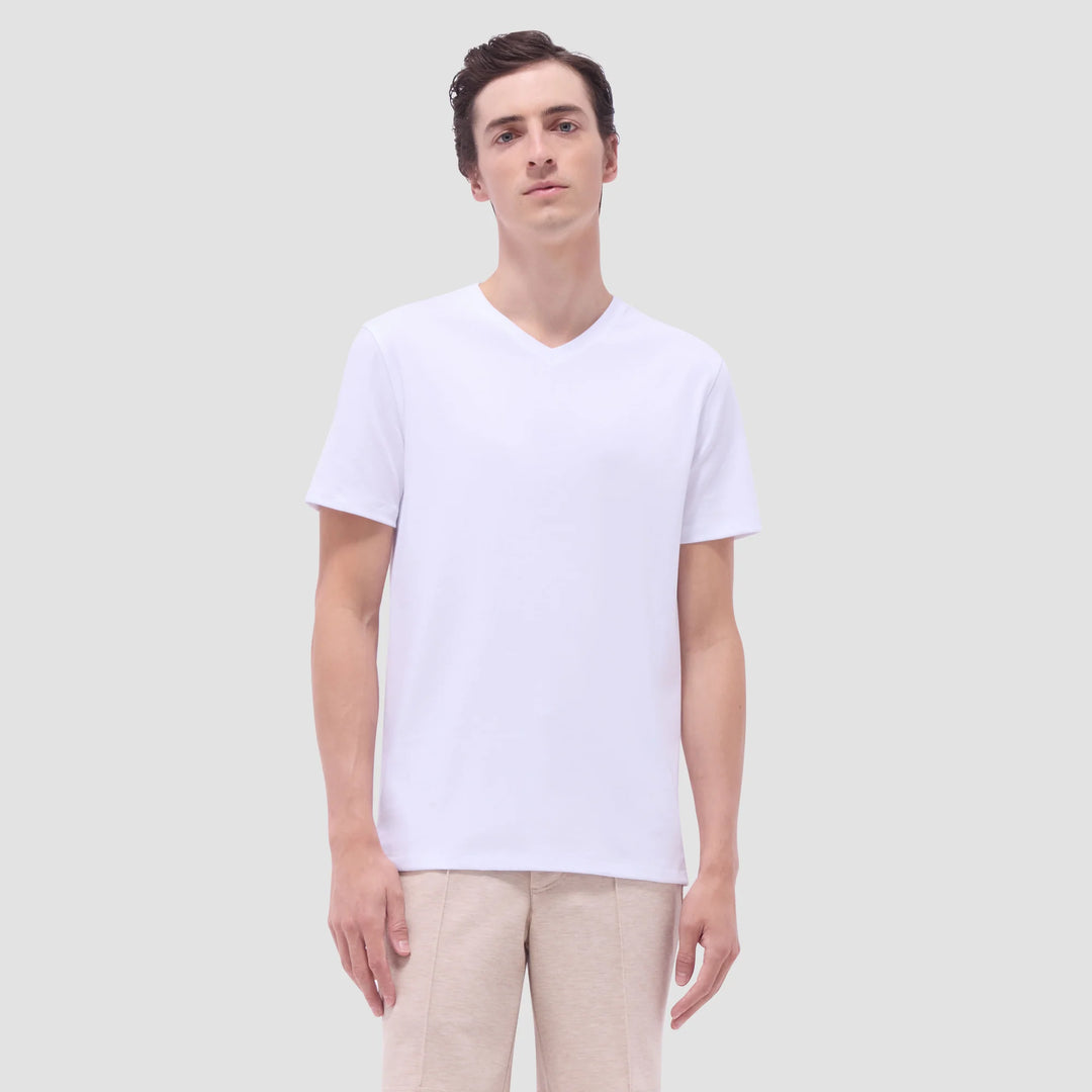 BUGATCHI- Men's Holden V-Neck T-Shirt