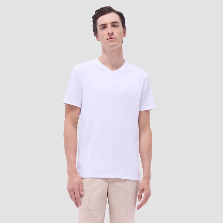 BUGATCHI- Men's Holden V-Neck T-Shirt