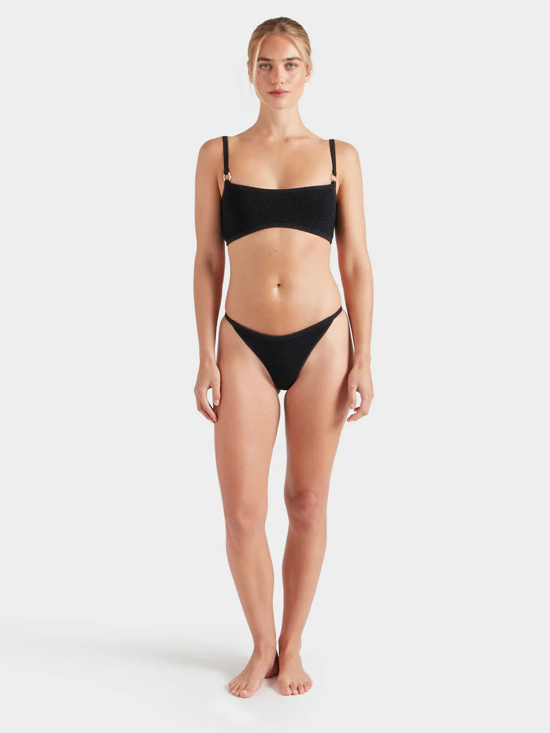HUNZA G - IRIS CRINKLE BIKINI SET