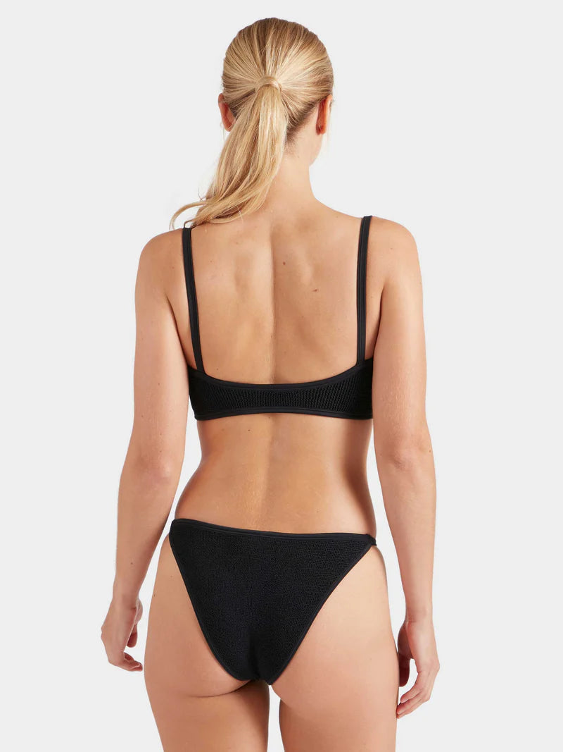 HUNZA G - IRIS CRINKLE BIKINI SET