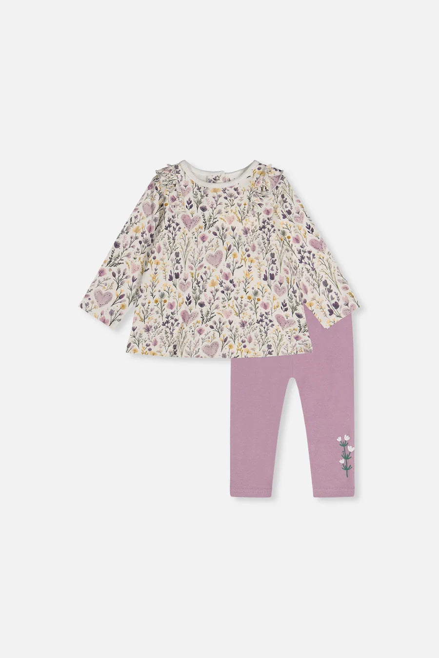 DEUX PAR DEUX - BABY ORGANIC COTTON PANT & TOP SET