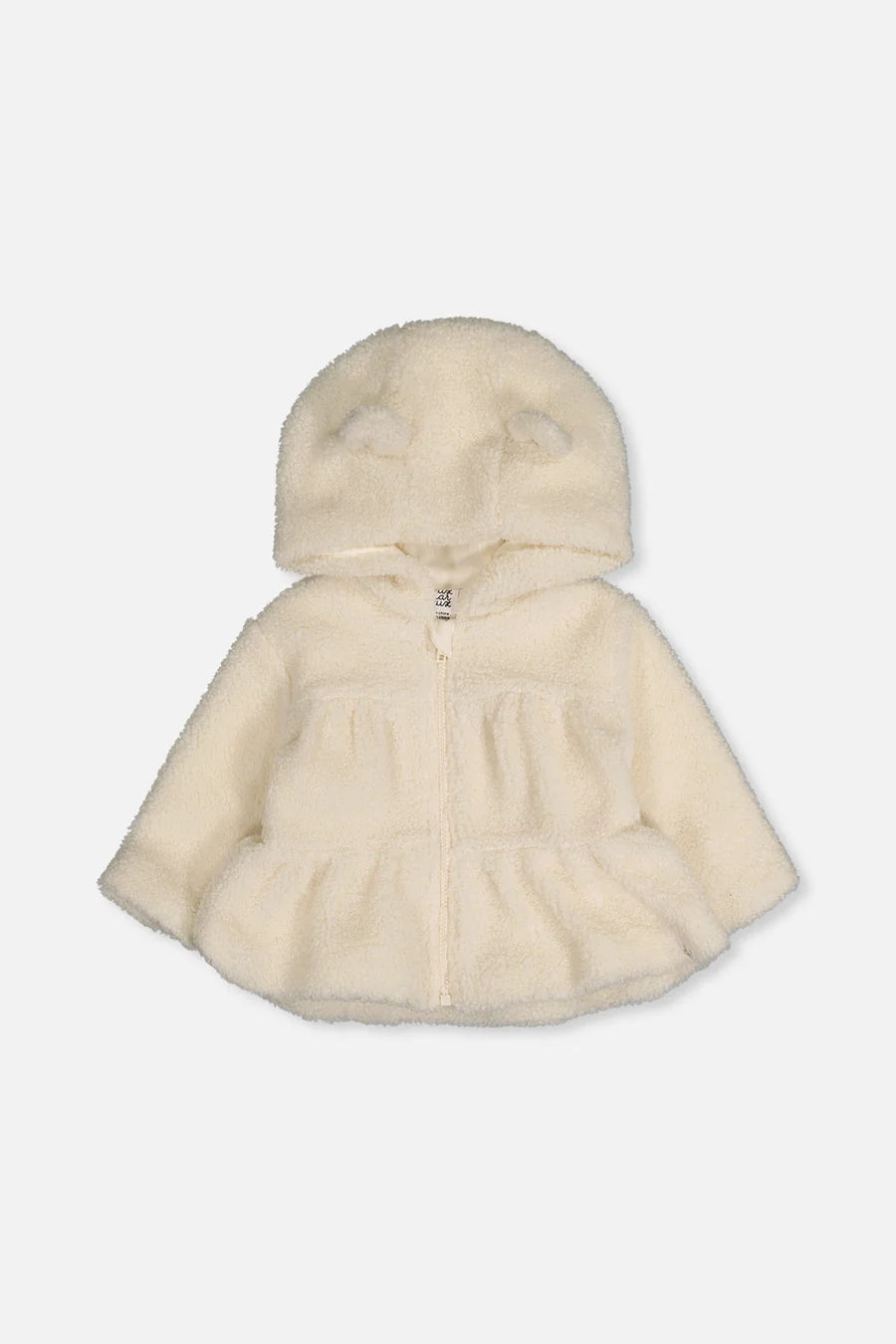 DEUX PAR DEUX - KID'S HOODED SHERPA JACKET