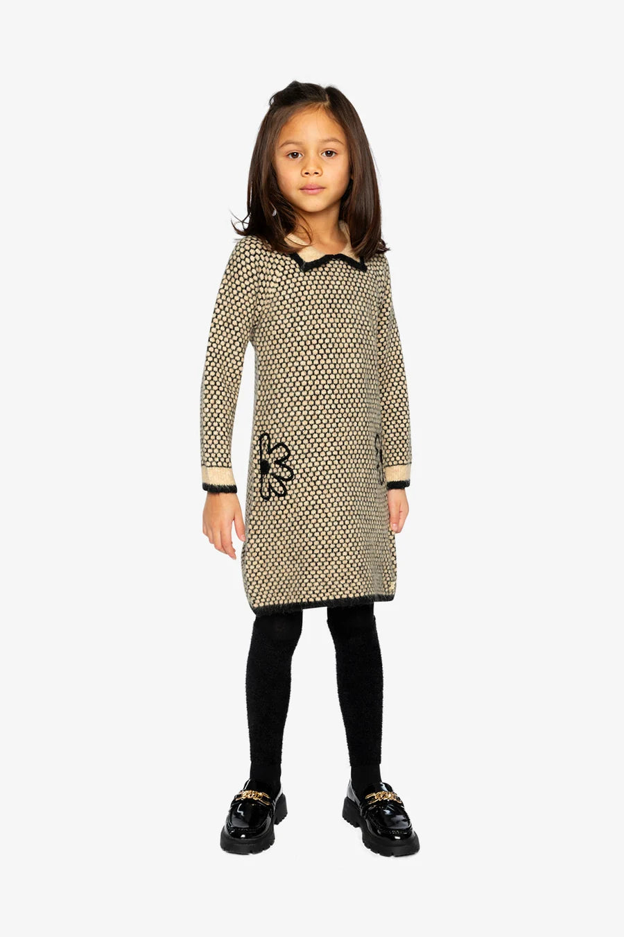 DEUX PAR DEUX - KID'S DRESS WITH COLLAR