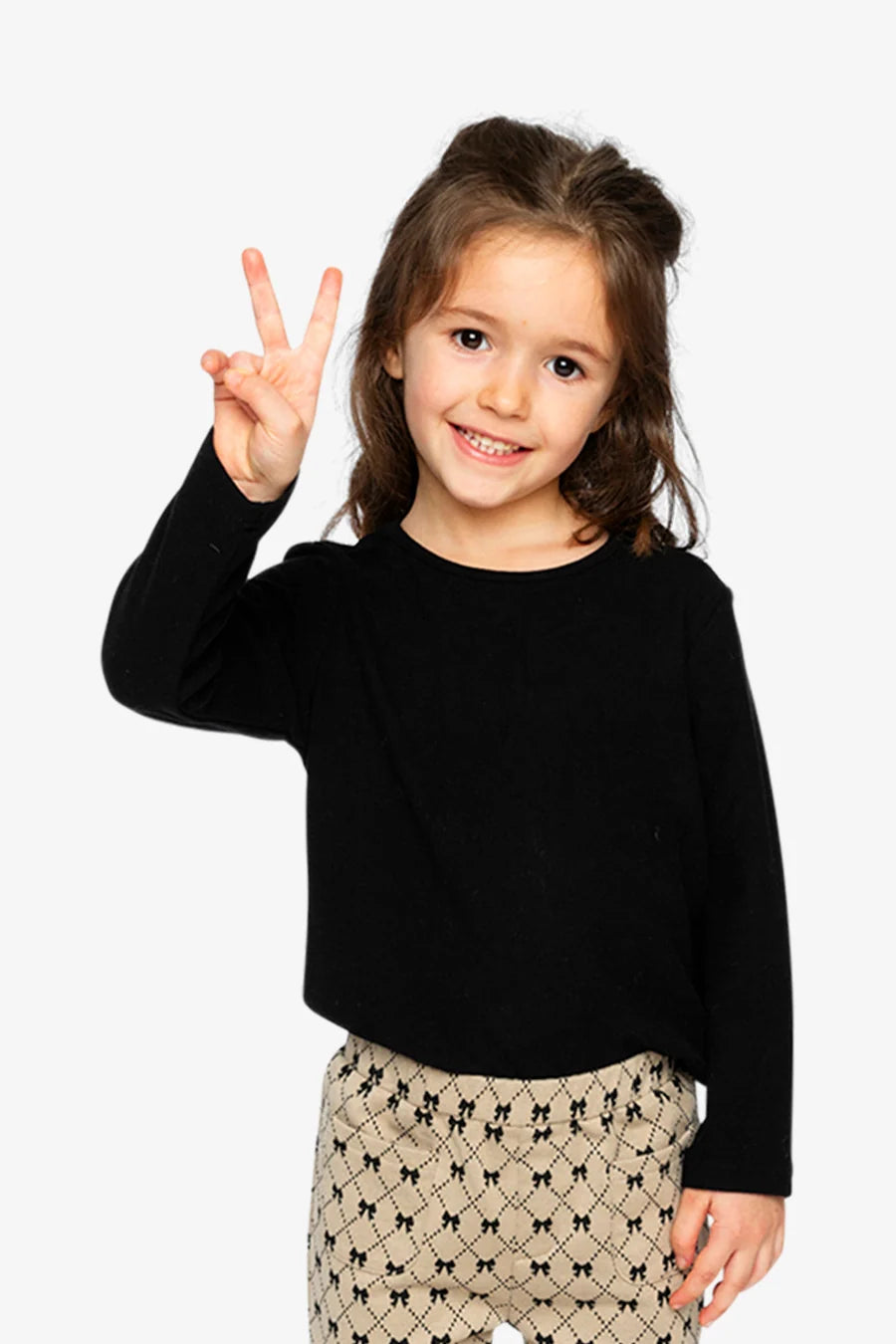 DEUX PAR DEUX - KID'S BRUSHED RIB TOP
