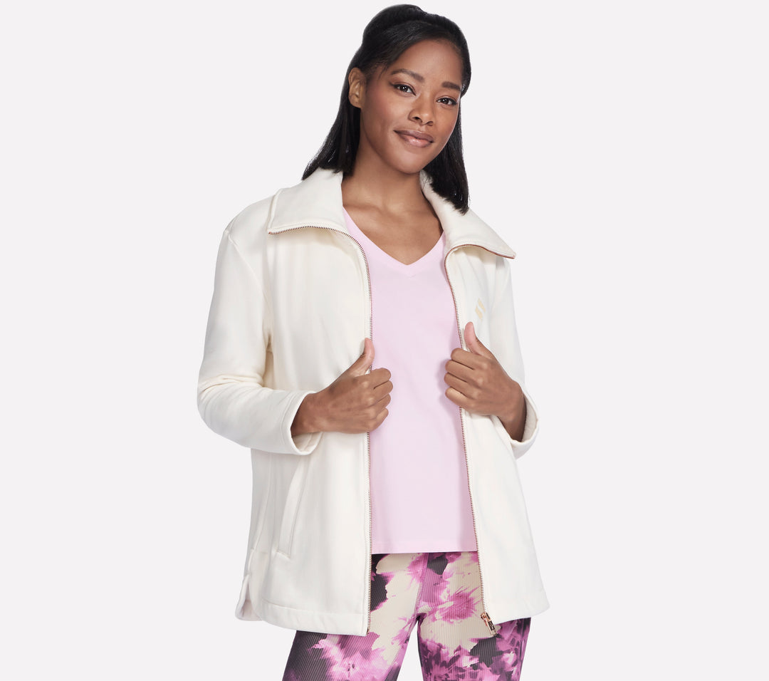 SKECHERS-  WOMEN'S GO SNUGGLE TUNIC FULL ZIP JACKET
