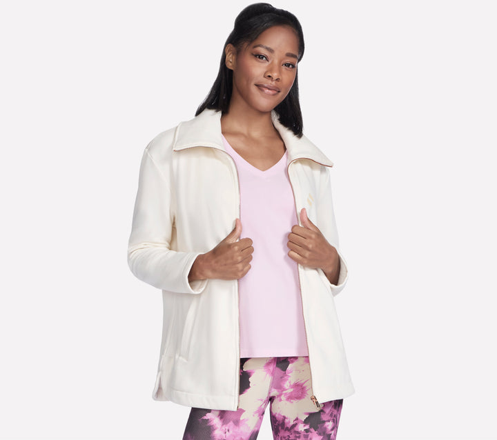 SKECHERS-  WOMEN'S GO SNUGGLE TUNIC FULL ZIP JACKET