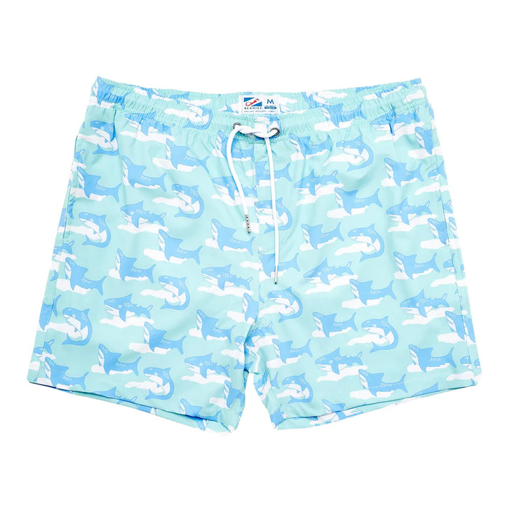 BERMIES- MEN'S JAWS SWIM TRUNKS