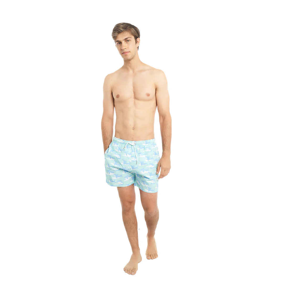 BERMIES- MEN'S JAWS SWIM TRUNKS