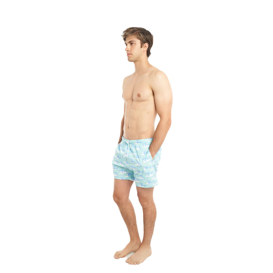 BERMIES- MEN'S JAWS SWIM TRUNKS