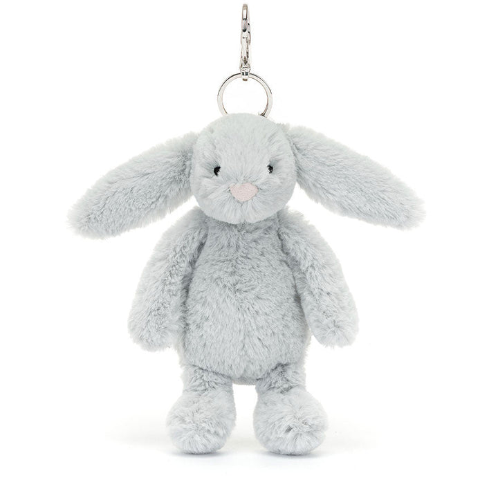 JELLYCAT - BAG CHARM SILVER BUNNY