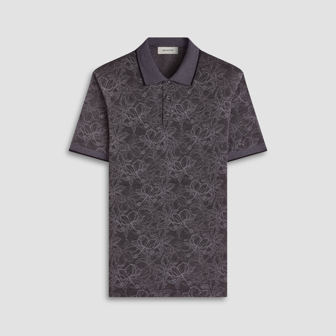 BUGATCHI - S/S THREE BUTTON POLO JF2007F17