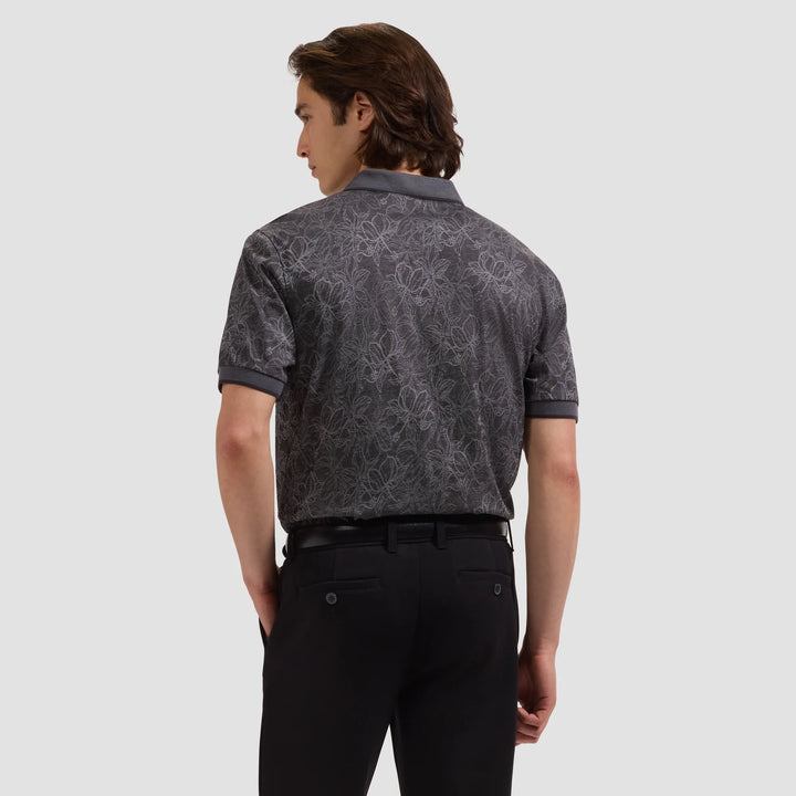 BUGATCHI - S/S THREE BUTTON POLO JF2007F17