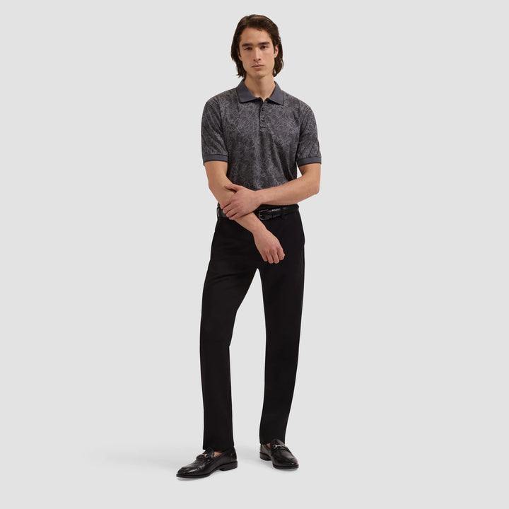 BUGATCHI - S/S THREE BUTTON POLO JF2007F17