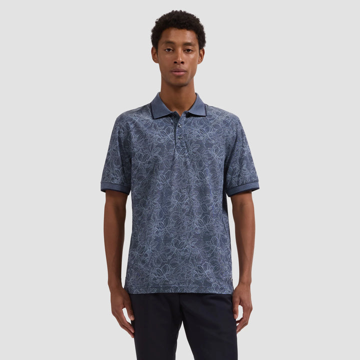 BUGATCHI - S/S THREE BUTTON POLO JF2007F17