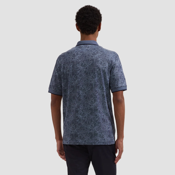 BUGATCHI - S/S THREE BUTTON POLO JF2007F17