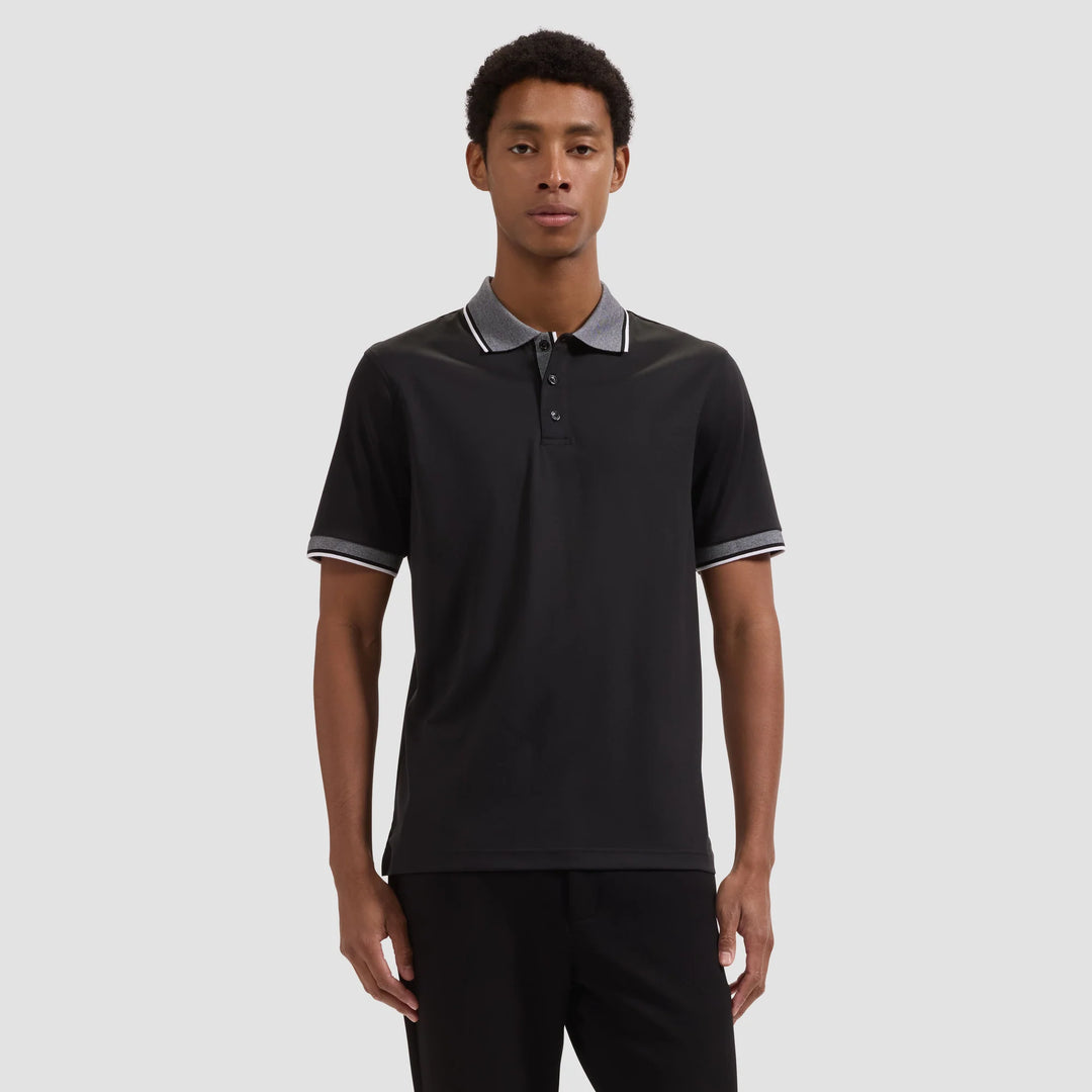 BUGATCHI - S/S THREE BUTTON POLO JF2050F12