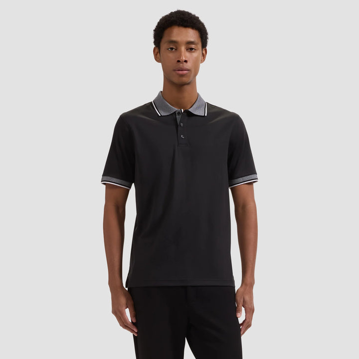 BUGATCHI - S/S THREE BUTTON POLO JF2050F12