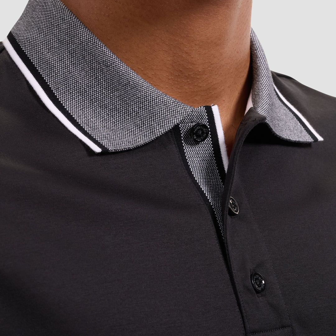 BUGATCHI - S/S THREE BUTTON POLO JF2050F12