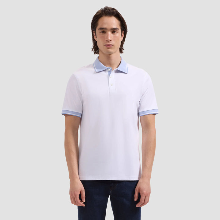 BUGATCHI - S/S THREE BUTTON POLO JF2050F12