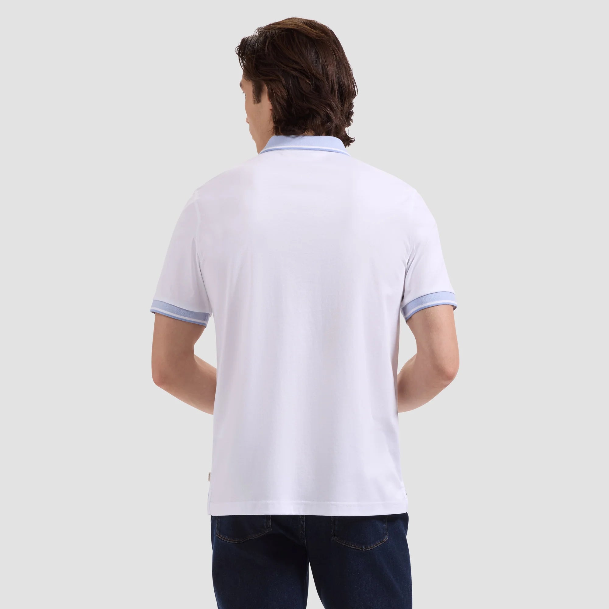 BUGATCHI - S/S THREE BUTTON POLO JF2050F12