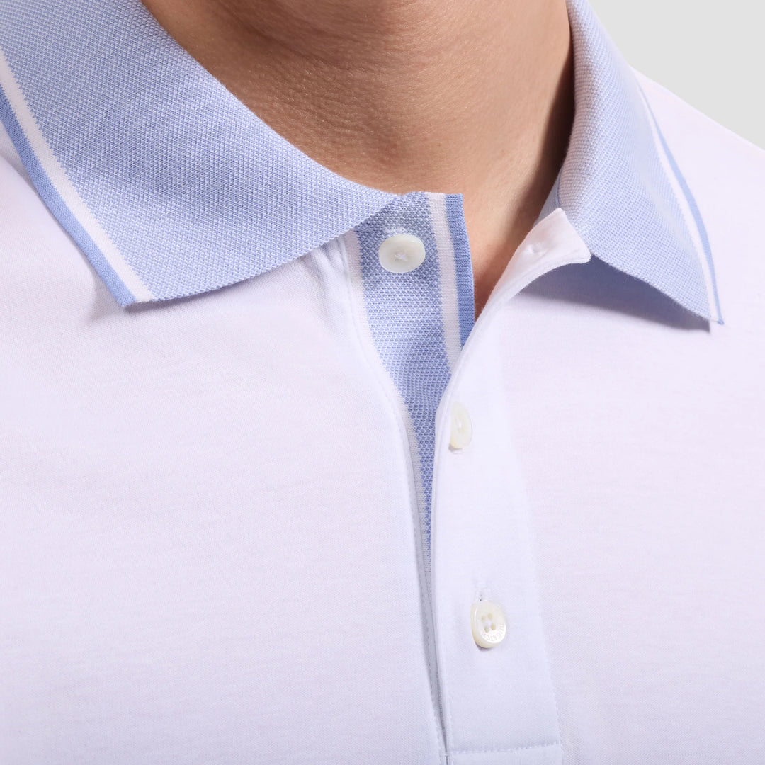 BUGATCHI - S/S THREE BUTTON POLO JF2050F12