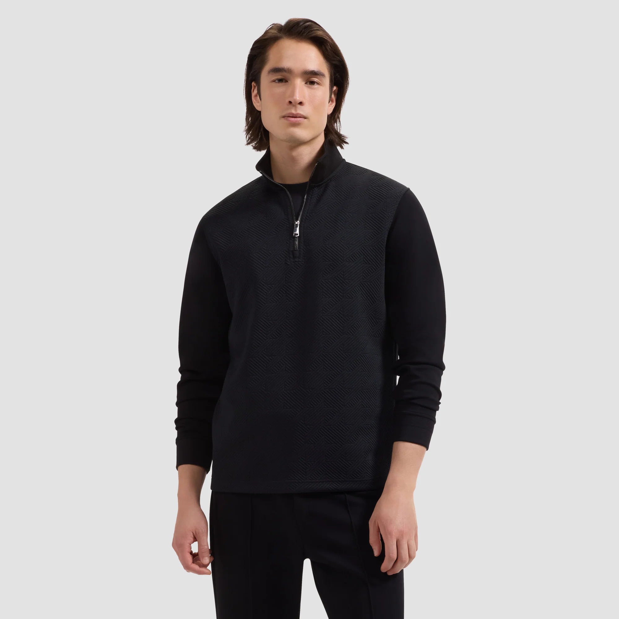 BUGATCHI - SOFT TOUCH 1/4 ZIP KNIT JF2420K44