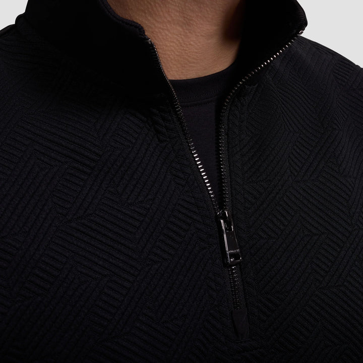 BUGATCHI - SOFT TOUCH 1/4 ZIP KNIT JF2420K44