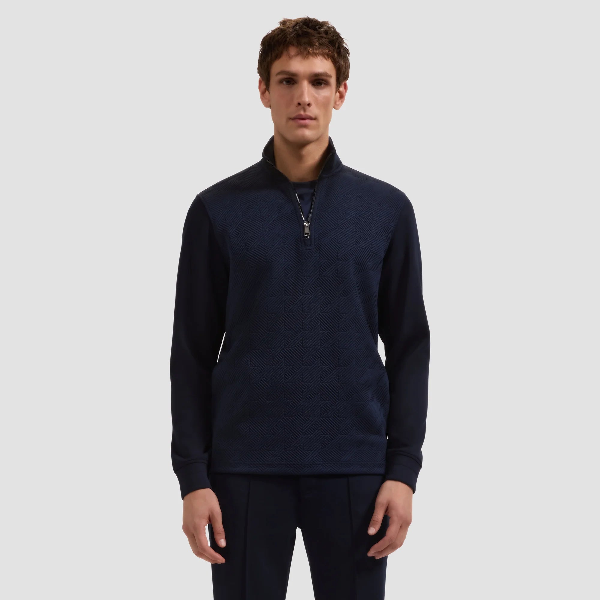 BUGATCHI - SOFT TOUCH 1/4 ZIP KNIT JF2420K44