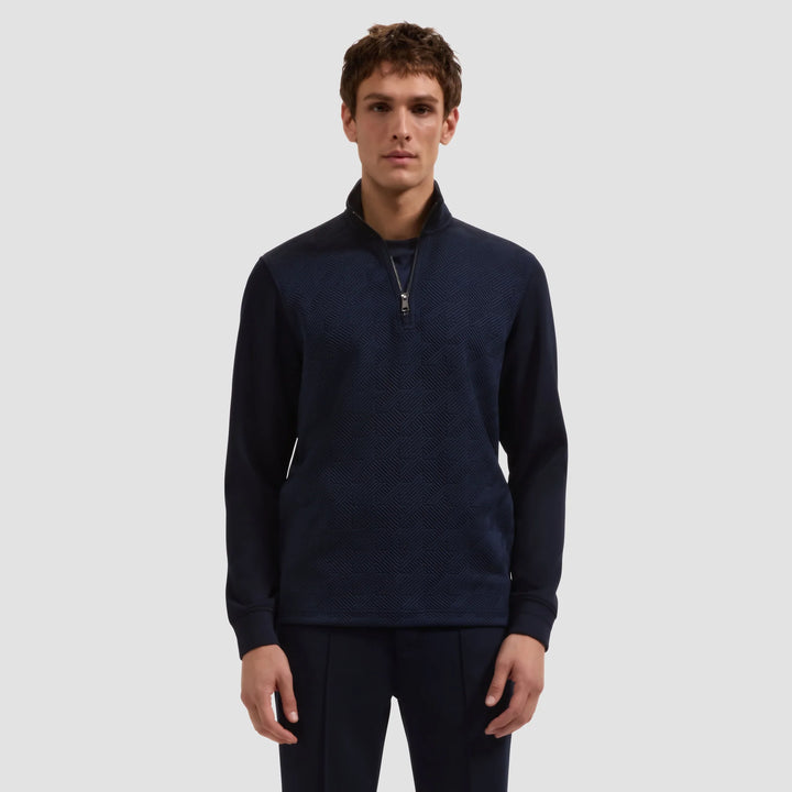 BUGATCHI - SOFT TOUCH 1/4 ZIP KNIT JF2420K44