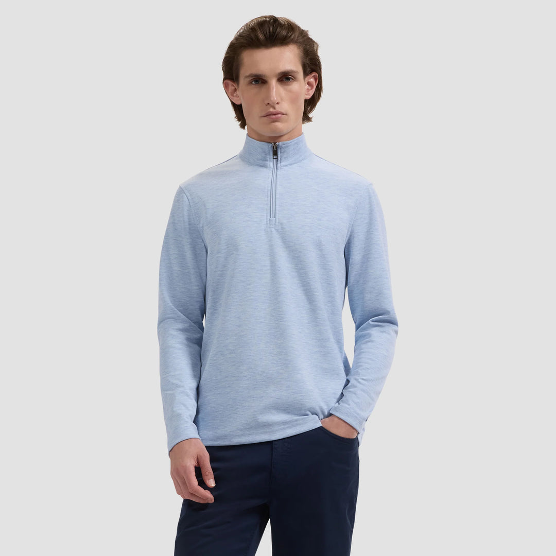 BUGATCHI - L/S QUARTER ZIP KNIT JF2425K88