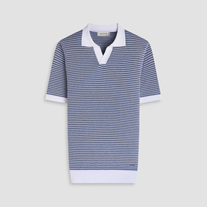 BUGATCHI - S/S JOHNNY COLLAR SWEATER JH250JC1