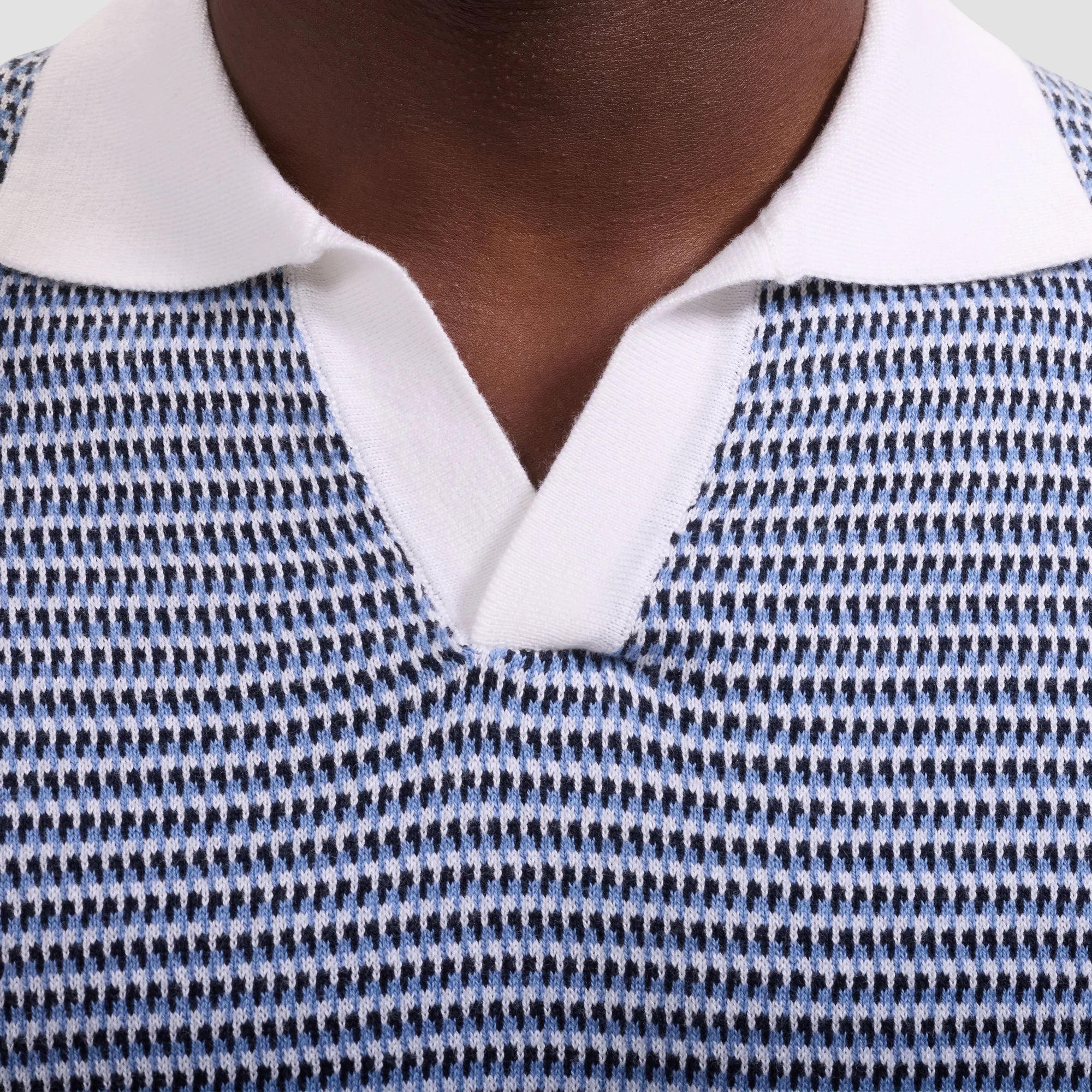 BUGATCHI - S/S JOHNNY COLLAR SWEATER JH250JC1