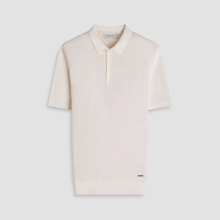 BUGATCHI - S/S 3 BUTTON POLO SWEATER JH262PO1