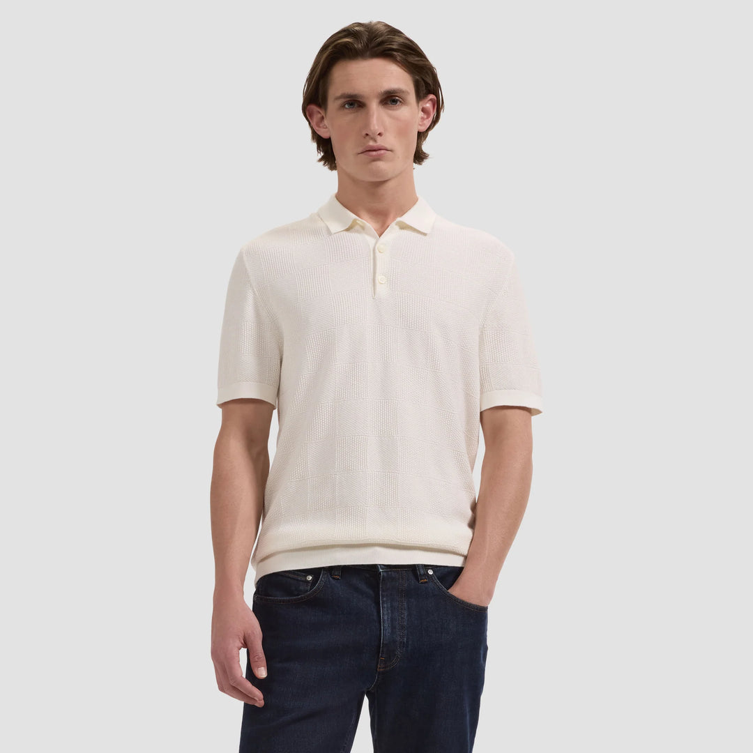 BUGATCHI - S/S 3 BUTTON POLO SWEATER JH262PO1