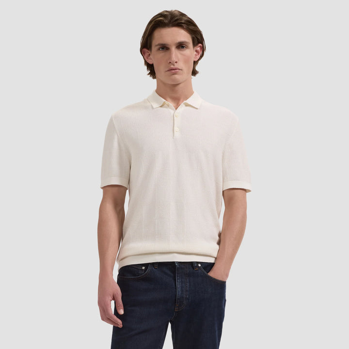 BUGATCHI - S/S 3 BUTTON POLO SWEATER JH262PO1