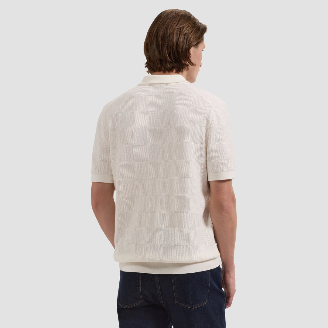 BUGATCHI - S/S 3 BUTTON POLO SWEATER JH262PO1