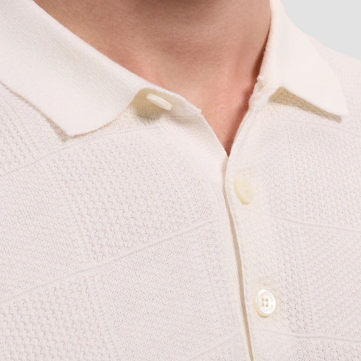 BUGATCHI - S/S 3 BUTTON POLO SWEATER JH262PO1