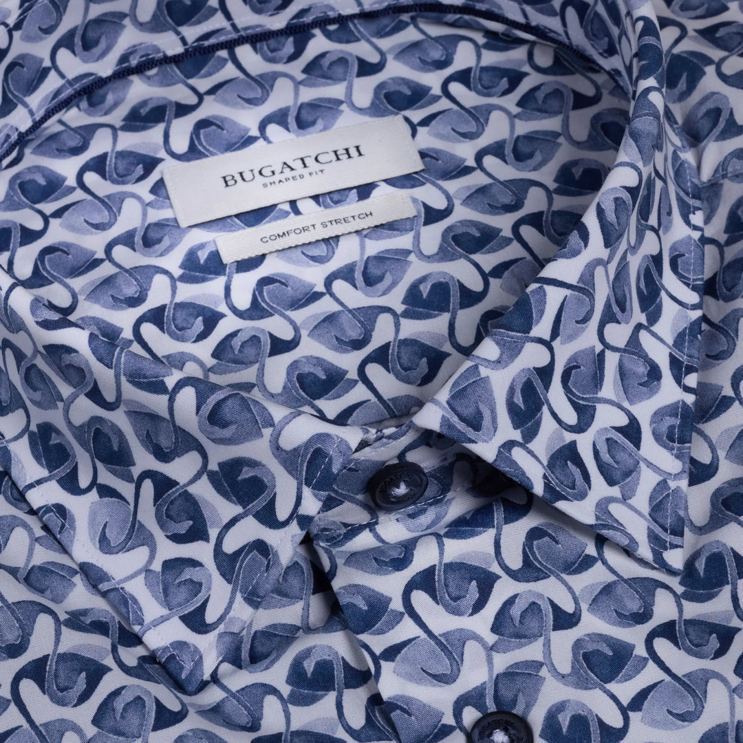 BUGATCHI - S/S ORSON WOVEN SHAPED JS3139S52S