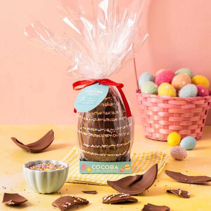 COCOBA - SPRINKLES MILK CHOCO EGG
