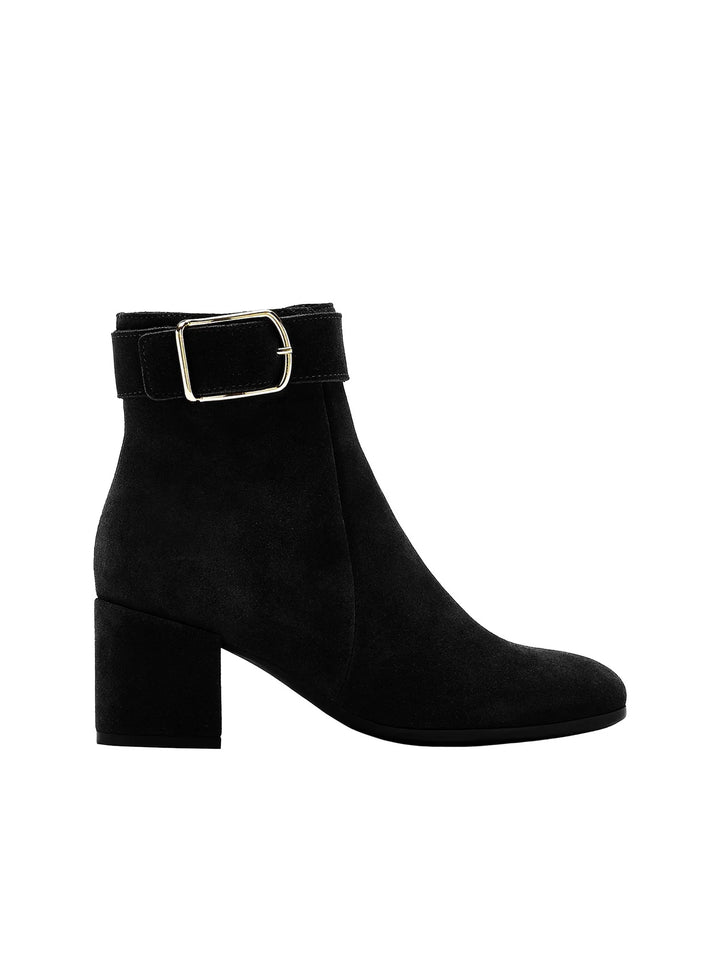 LA CANADIENNE- WOMEN'S JESSE SUEDE HEELED BOOTIE