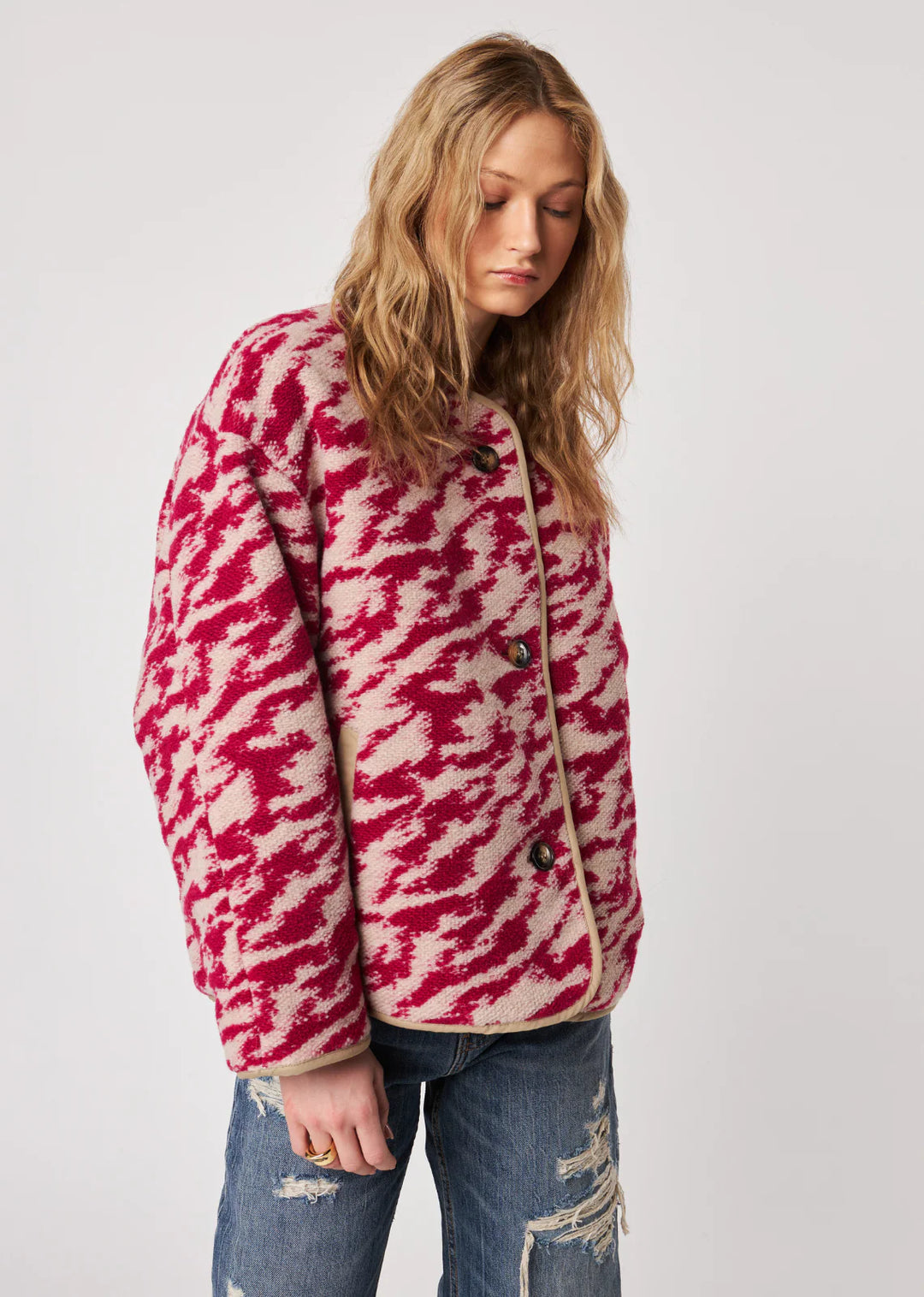 JOHN + JENN - WOMEN'S QUINCY SWEATER JACKET 