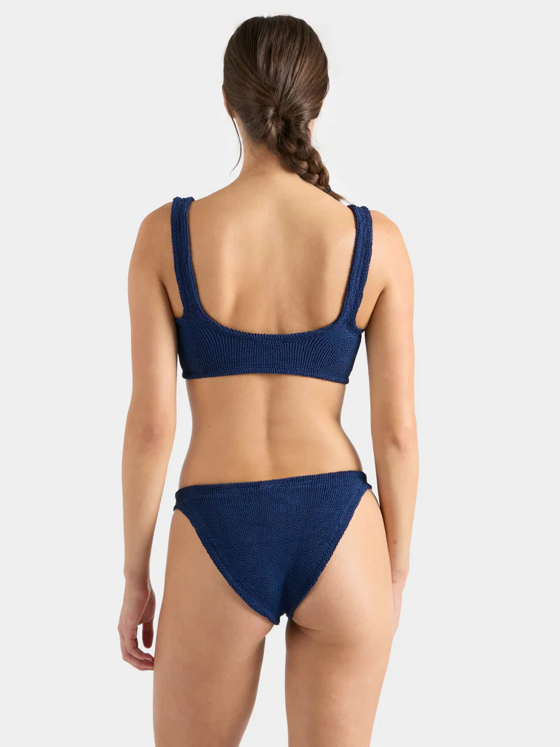 HUNZA G - JULIA GOLD HOOP BIKINI SET