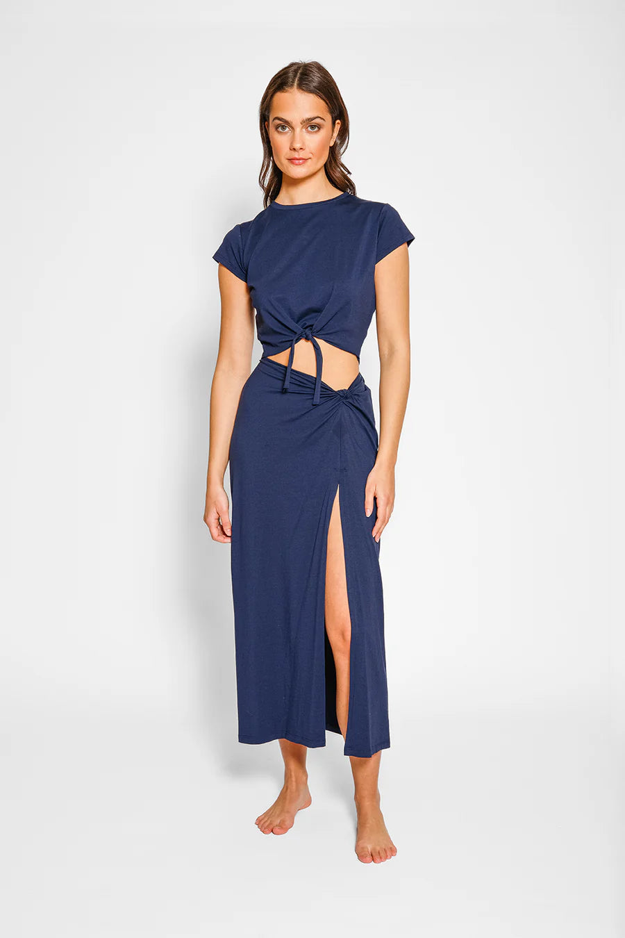 KOY RESORT- WOMEN'S LAGUNA BEACH TIE FRONT TOP