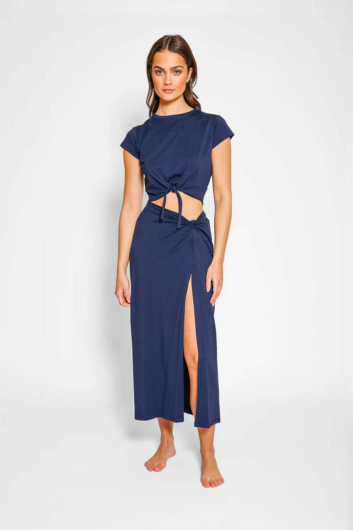 KOY RESORT- WOMEN'S LAGUNA BEACH TIE FRONT TOP