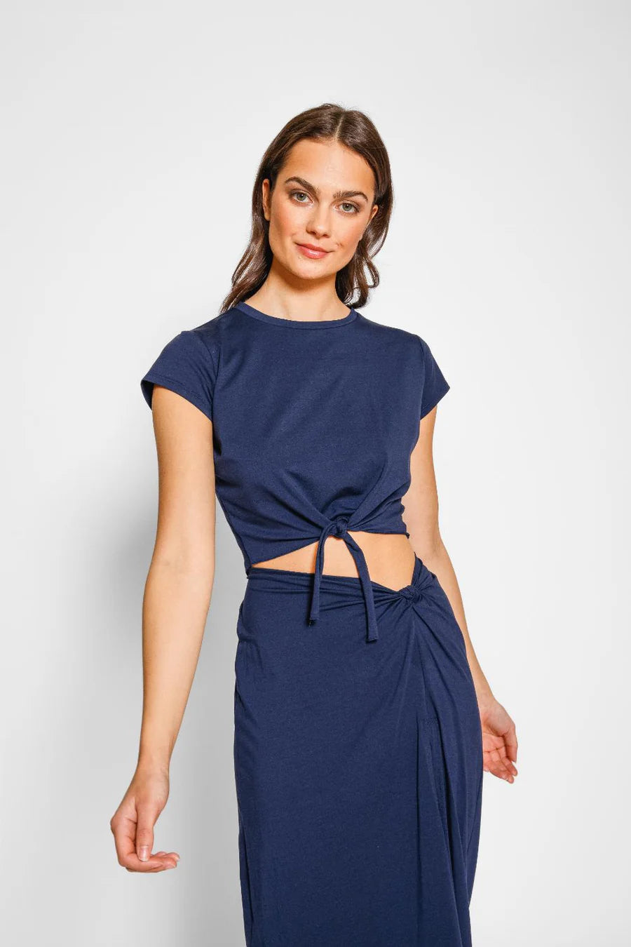 KOY RESORT- WOMEN'S LAGUNA BEACH TIE FRONT TOP