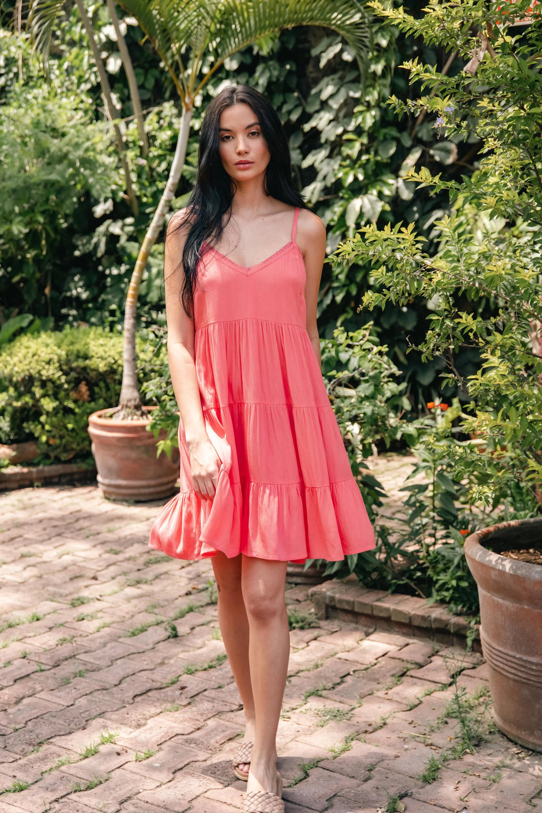 KOY RESORT- WOMEN'S MIAMI MINI TIERED DRESS