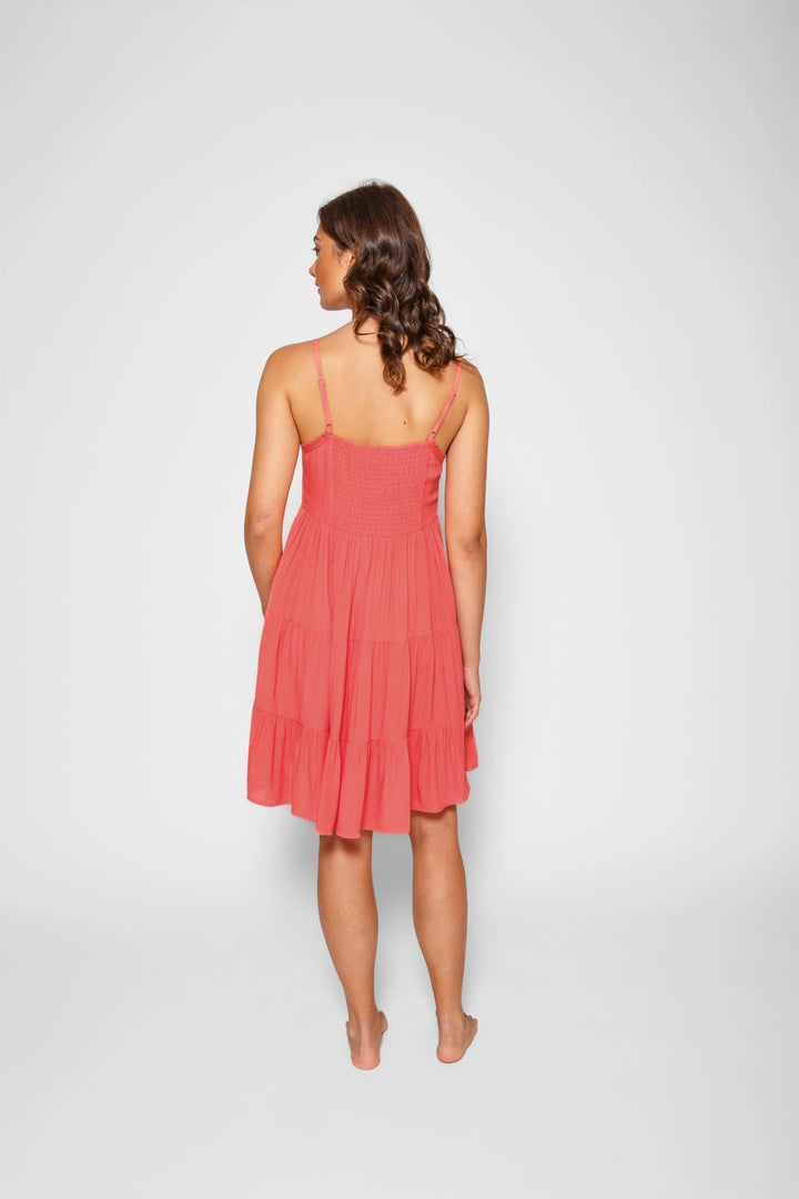KOY RESORT- WOMEN'S MIAMI MINI TIERED DRESS