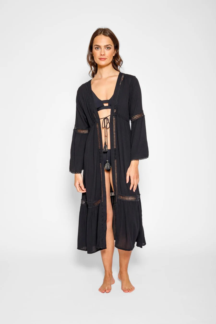 KOY RESORT- WOMEN'S MIAMI LUXE ROBE COVER UP