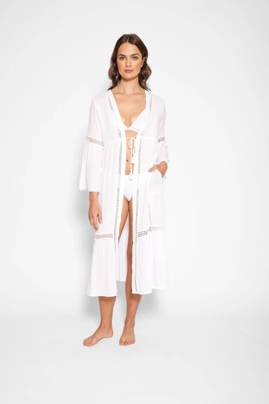 KOY RESORT- WOMEN'S MIAMI LUXE ROBE COVER UP